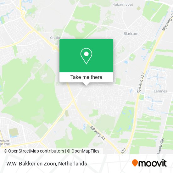 W.W. Bakker en Zoon map