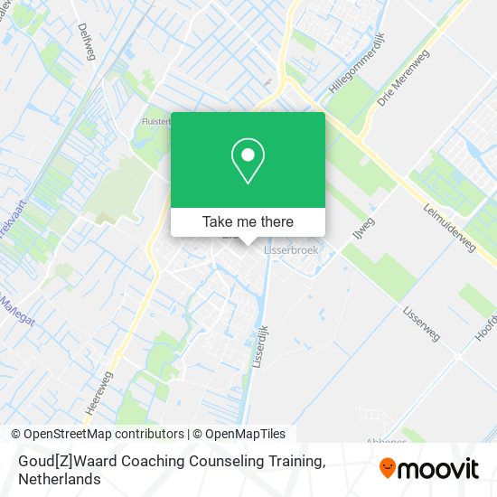 Goud[Z]Waard Coaching Counseling Training map