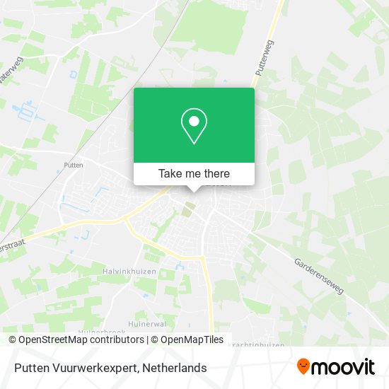 Putten Vuurwerkexpert Karte