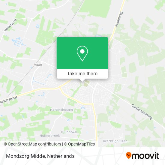 Mondzorg Midde map