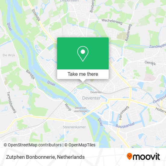 Zutphen Bonbonnerie Karte