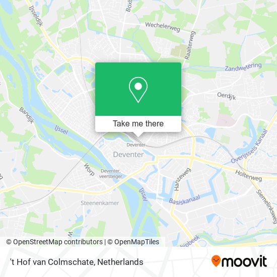 't Hof van Colmschate map