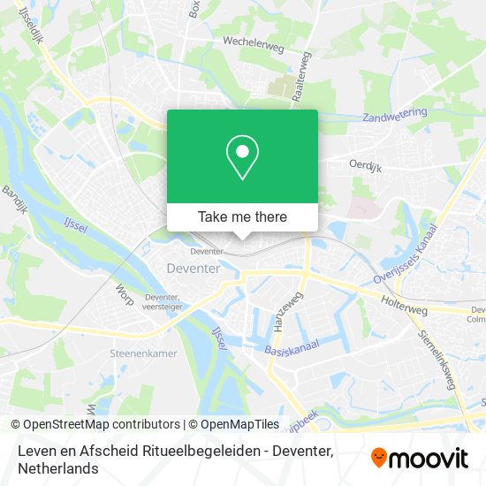 Leven en Afscheid Ritueelbegeleiden - Deventer map