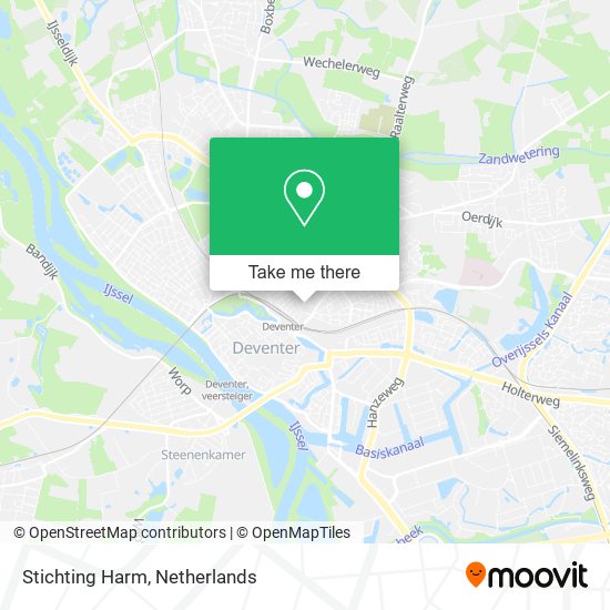 Stichting Harm map