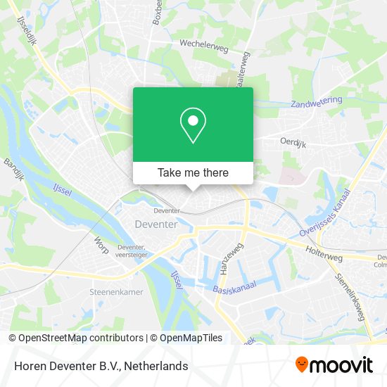 Horen Deventer B.V. map
