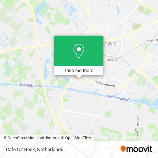 Café ter Beek map