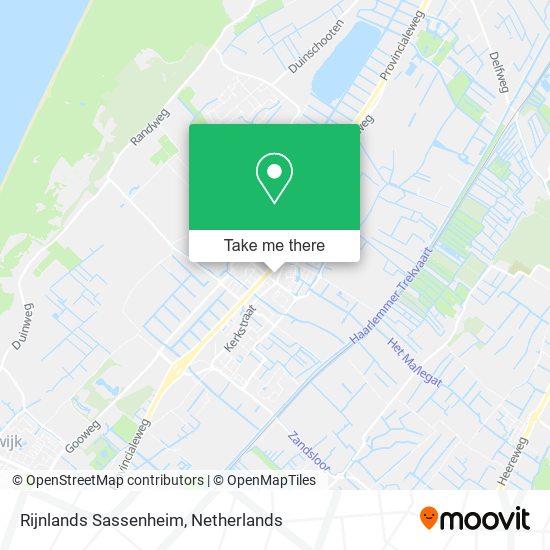 Rijnlands Sassenheim Karte