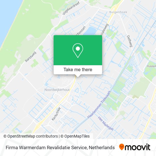 Firma Warmerdam Revalidatie Service map