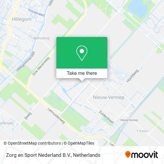 Zorg en Sport Nederland B.V. map