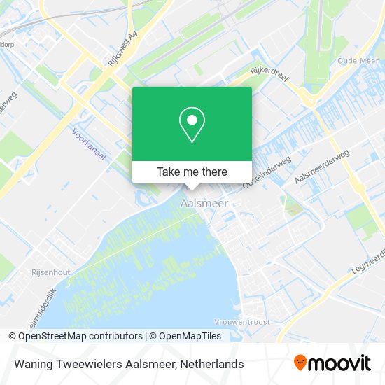 Waning Tweewielers Aalsmeer map