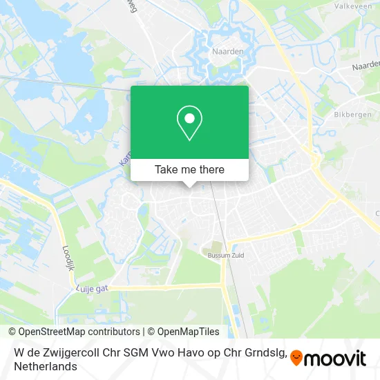 W de Zwijgercoll Chr SGM Vwo Havo op Chr Grndslg map