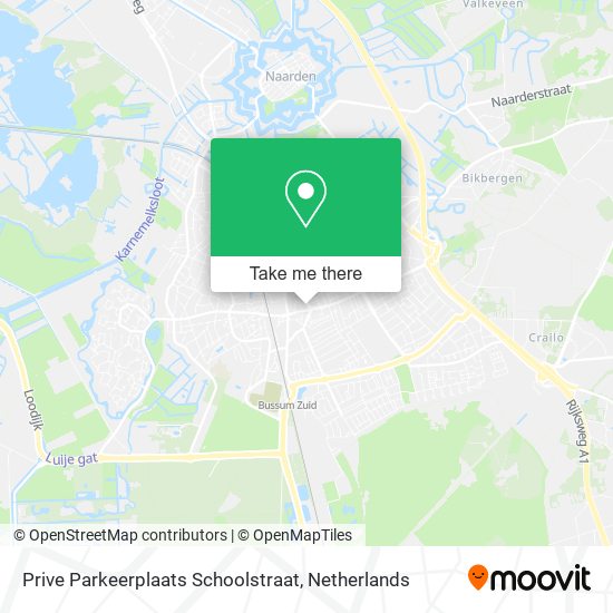 Prive Parkeerplaats Schoolstraat map