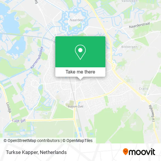 Turkse Kapper map