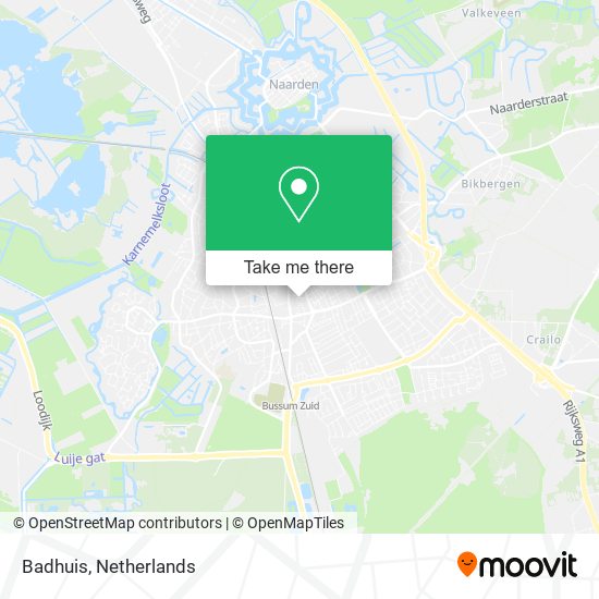 Badhuis map