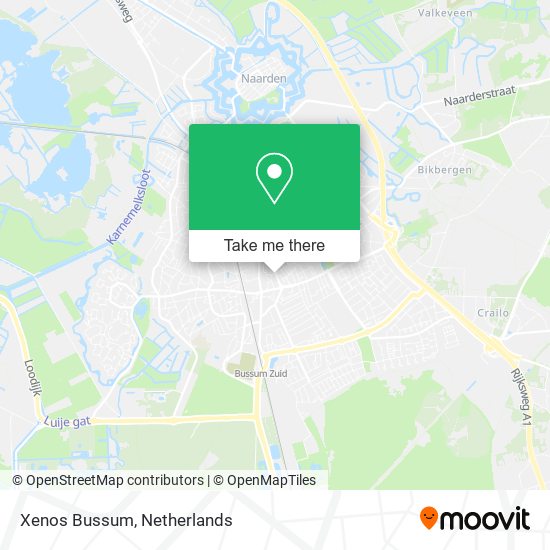 Xenos Bussum map