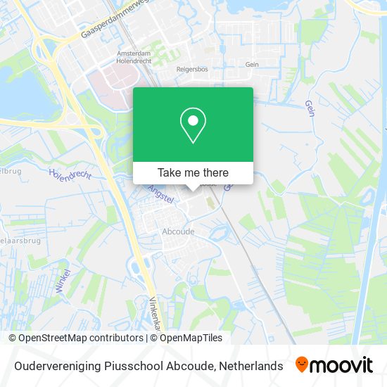 Oudervereniging Piusschool Abcoude map