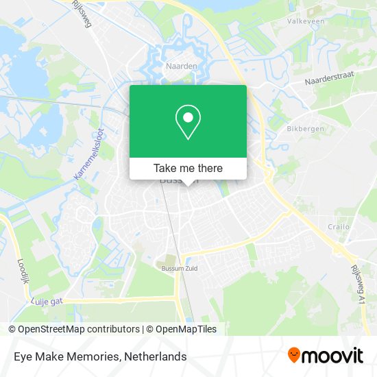 Eye Make Memories map