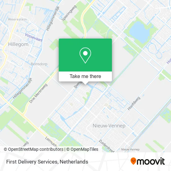 First Delivery Services map