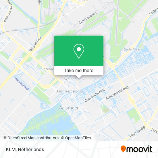 KLM map