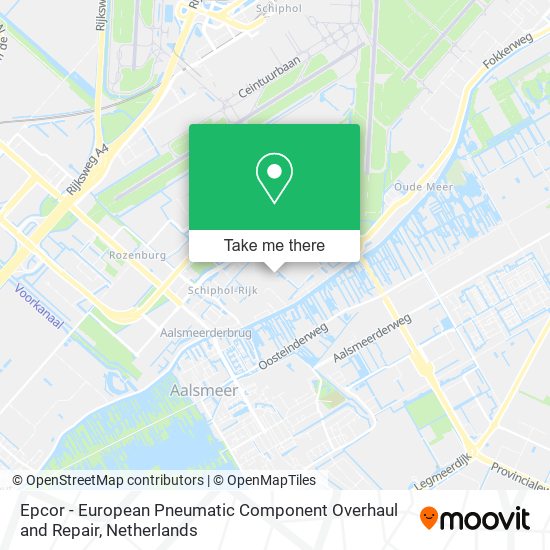 Epcor - European Pneumatic Component Overhaul and Repair map