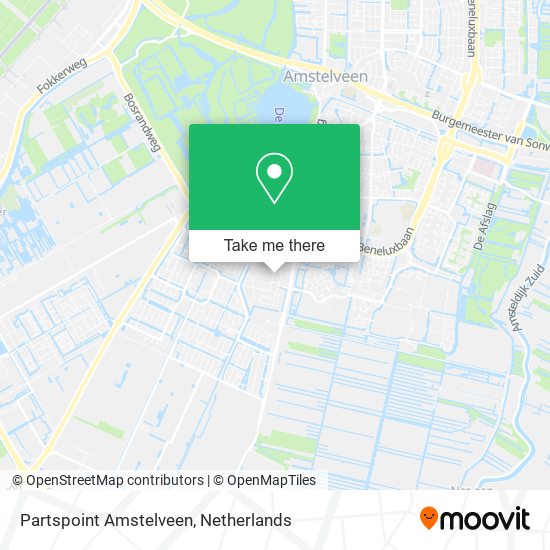 Partspoint Amstelveen Karte