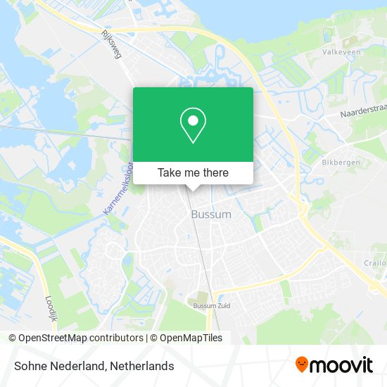Sohne Nederland map