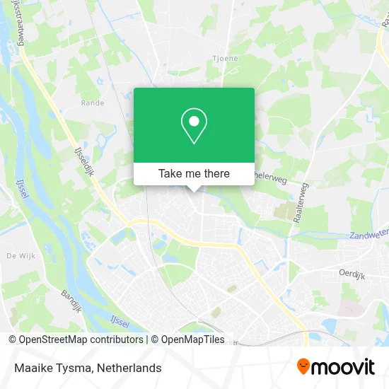 Maaike Tysma map