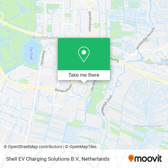 Shell EV Charging Solutions B.V. map