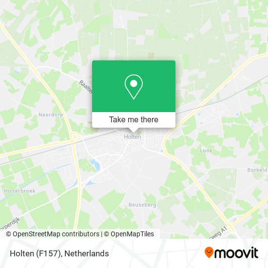 Holten (F157) Karte