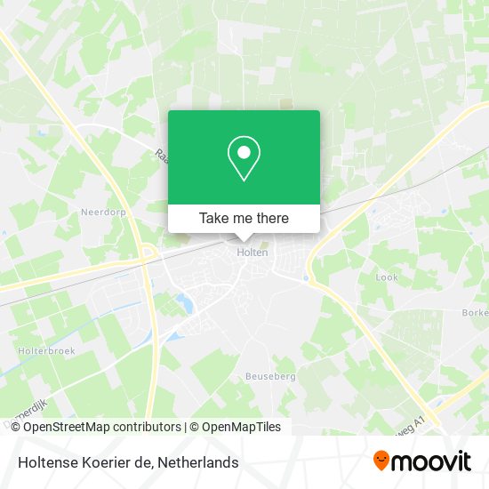 Holtense Koerier de map