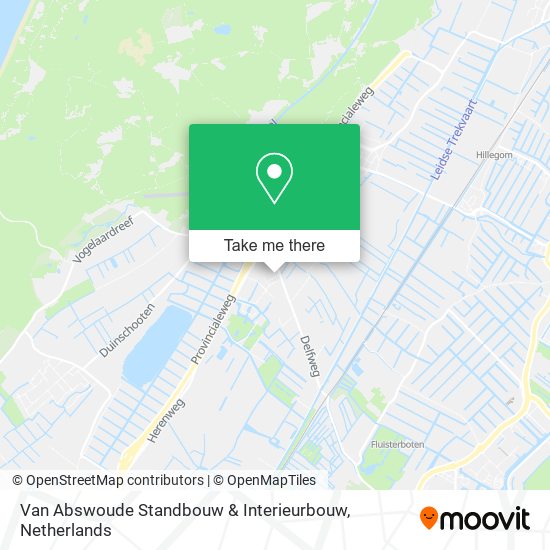 Van Abswoude Standbouw & Interieurbouw Karte