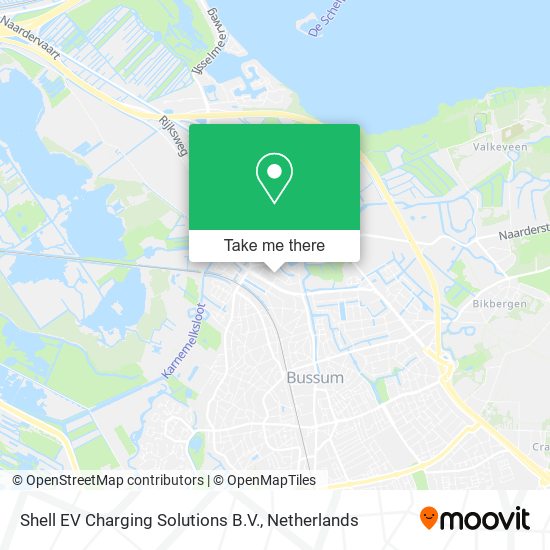 Shell EV Charging Solutions B.V. map