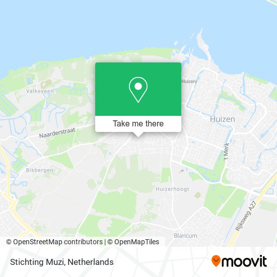 Stichting Muzi map
