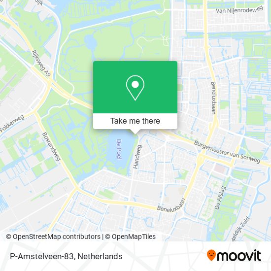 P-Amstelveen-83 Karte