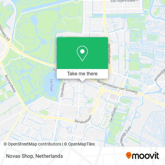 Novas Shop map