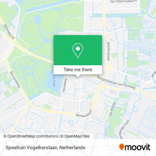 Speeltuin Vogelkerslaan Karte