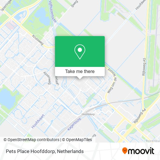 Pets Place Hoofddorp Karte