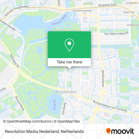 Resolution Media Nederland map