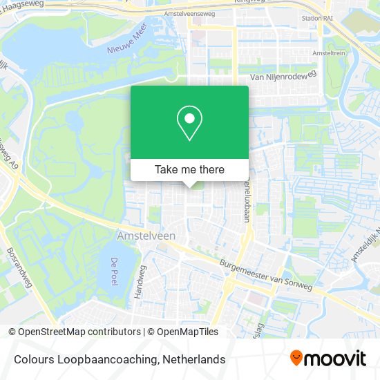 Colours Loopbaancoaching map