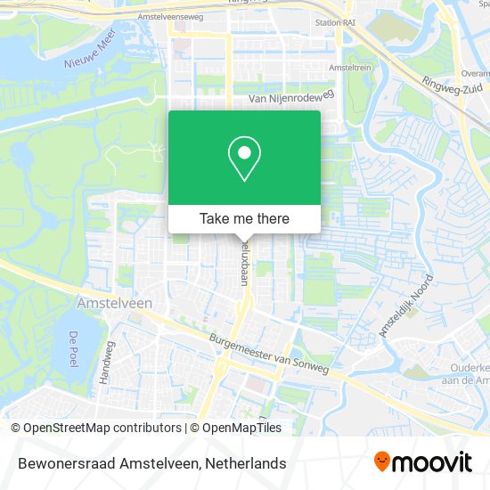 Bewonersraad Amstelveen Karte
