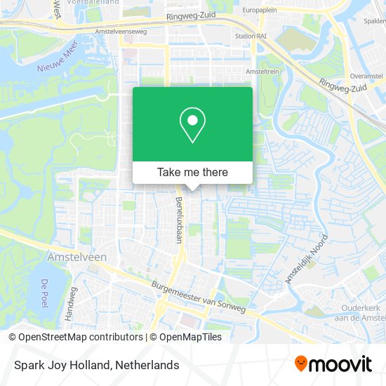 Spark Joy Holland map