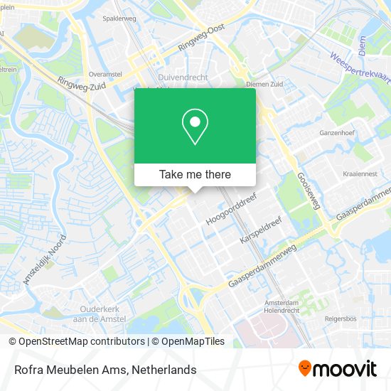 Rofra Meubelen Ams map