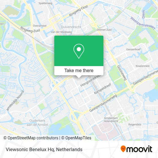 Viewsonic Benelux Hq map