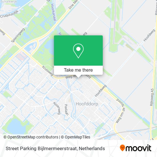 Street Parking Bijlmermeerstraat Karte