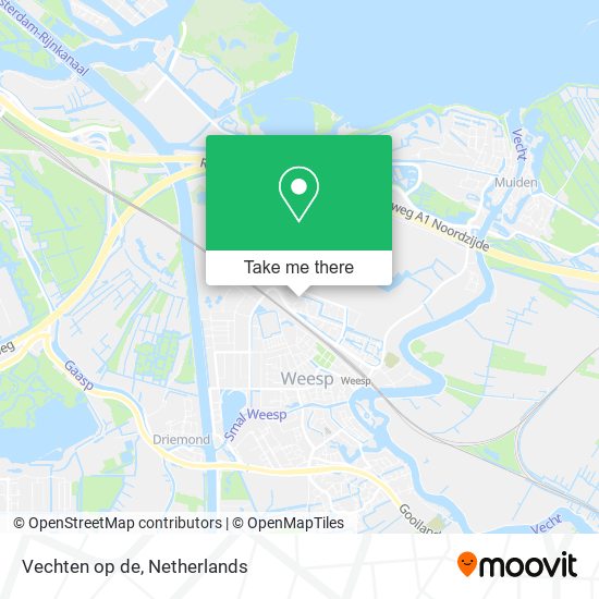 Vechten op de map