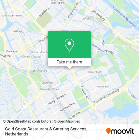 Gold Coast Restaurant & Catering Services map