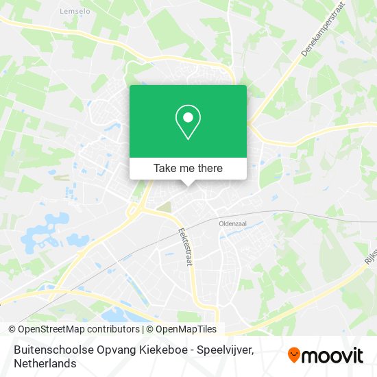 Buitenschoolse Opvang Kiekeboe - Speelvijver map