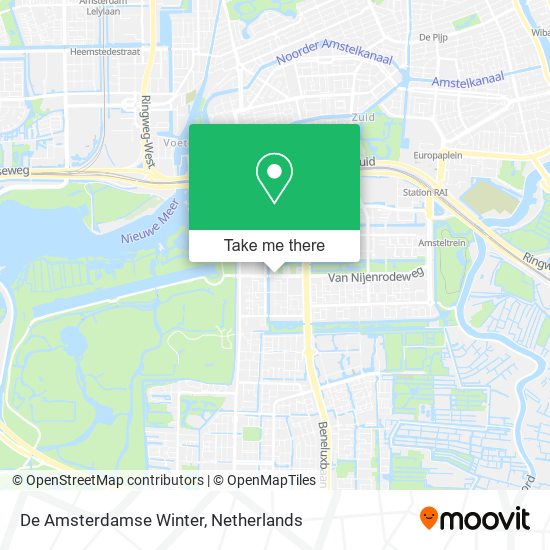 De Amsterdamse Winter map