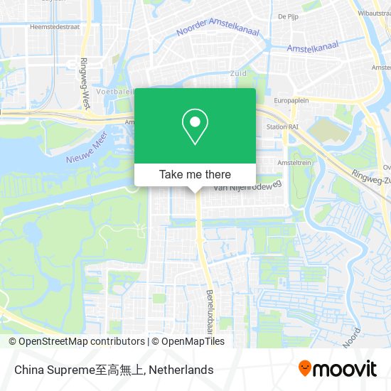 China Supreme至高無上 map
