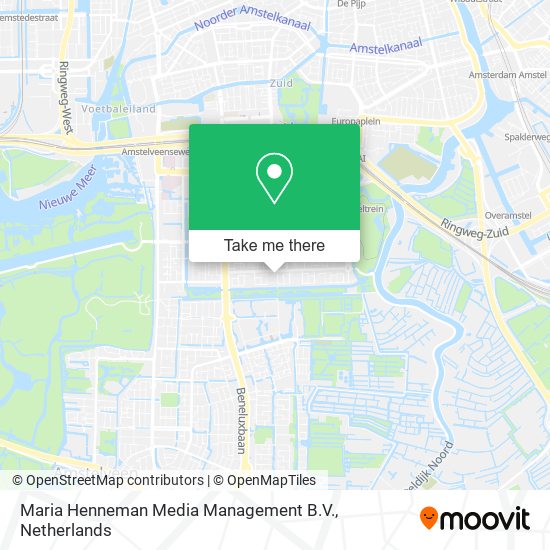 Maria Henneman Media Management B.V. map